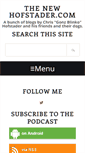 Mobile Screenshot of chrishofstader.com